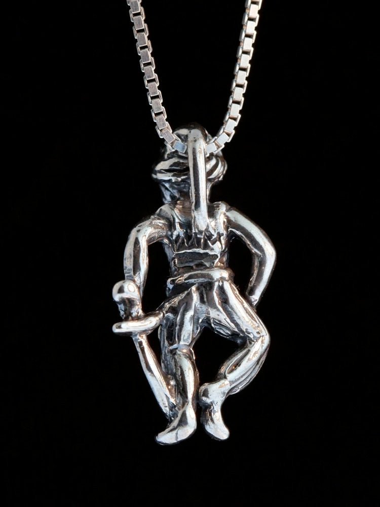 Arabian Nights - Sword Dancer Charm - Silver