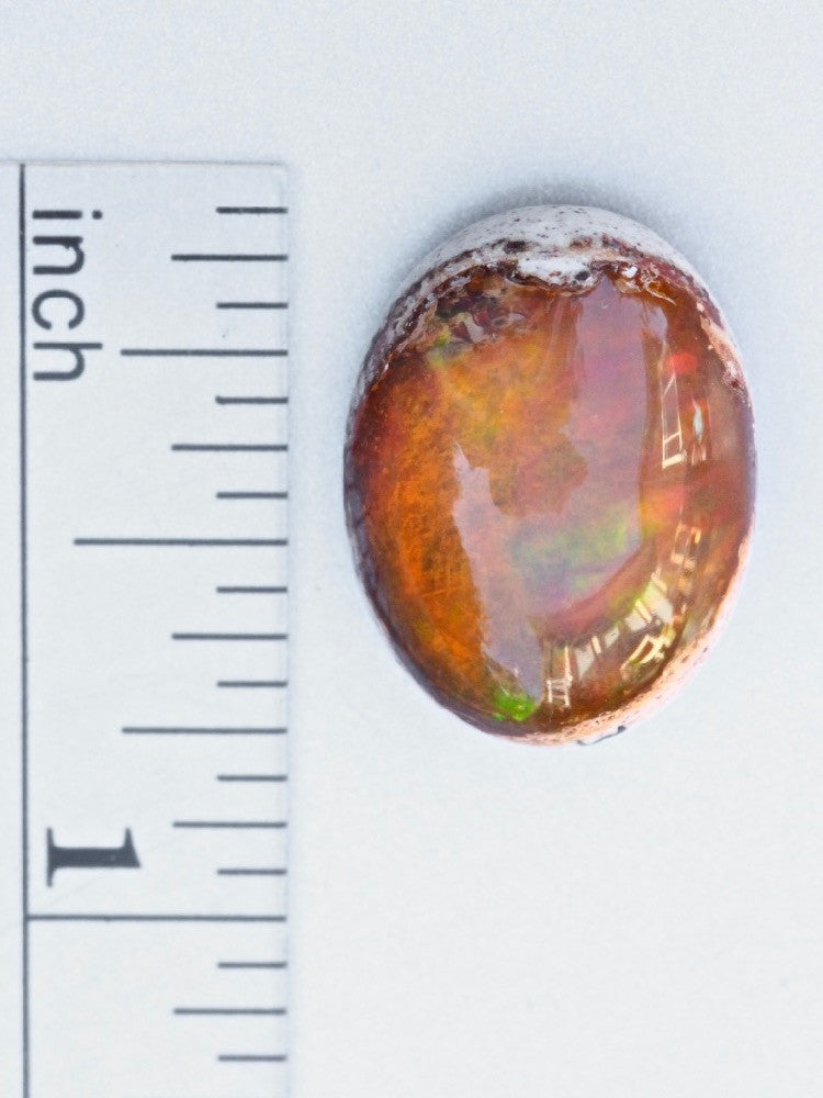 Tangerine Flash - Mexican Matrix Fire Opal - 12 ct