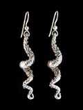 Tentacle Twist Earrings - Sterling Silver