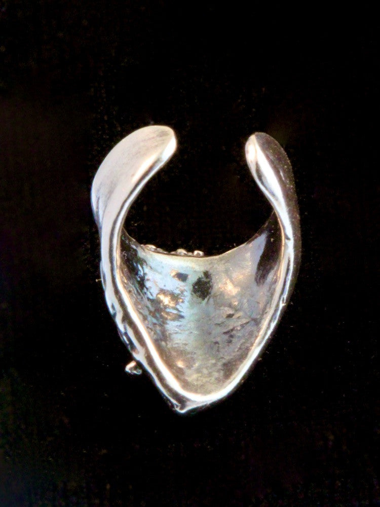 Thistle Ear Cuff - Silver