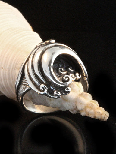Mavericks Wave Ring - Sterling Silver