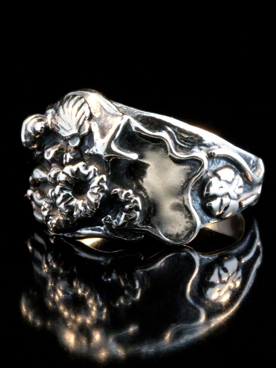 Tide Pool Ring in Sterling Silver