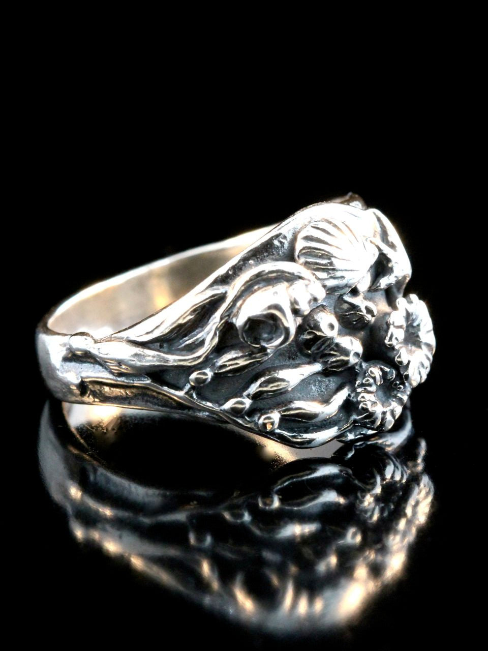 Tide Pool Ring in Sterling Silver