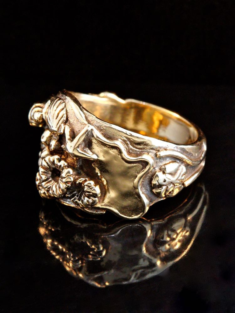 Tidepool Ring 14K Gold