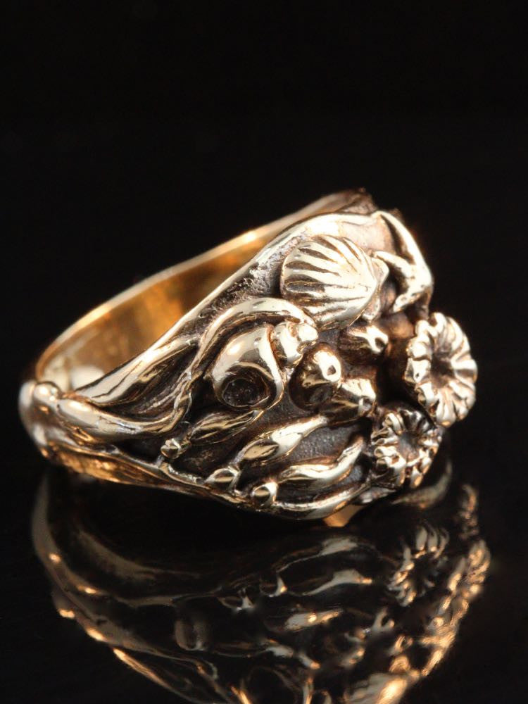 Tidepool Ring 14K Gold