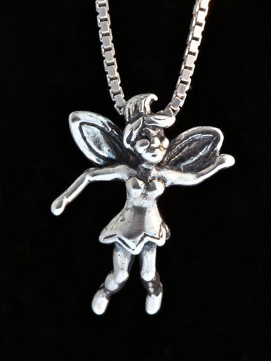 Classic Peter Pan - Tinker Bell Charm - Silver