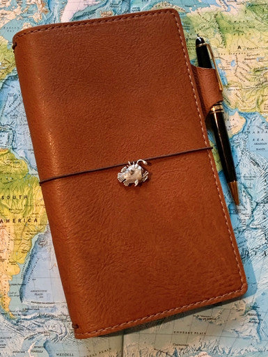 Angler Fish Traveler's Notebook Charm - Silver