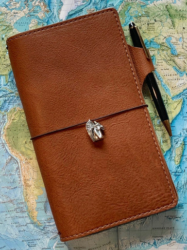 Gargoyle Traveler Notebook Charm - Silver