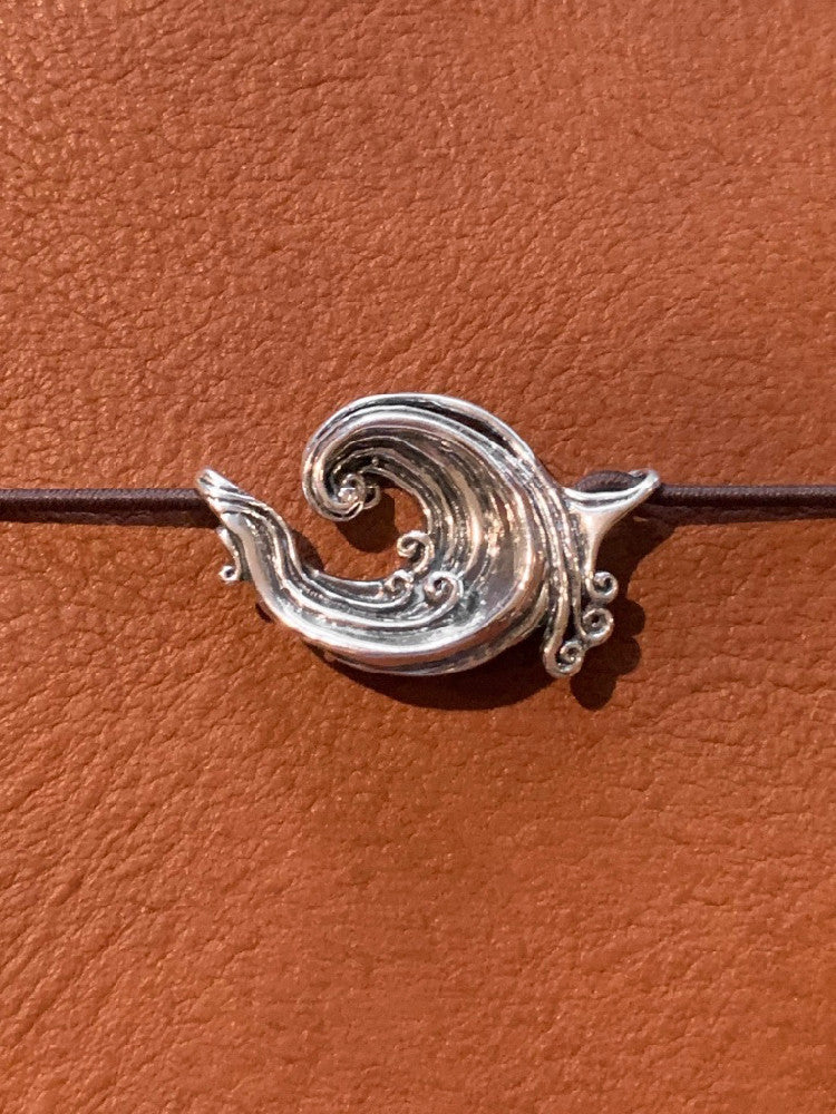 Rip Curl Wave Traveler's Notebook Charm in Silver