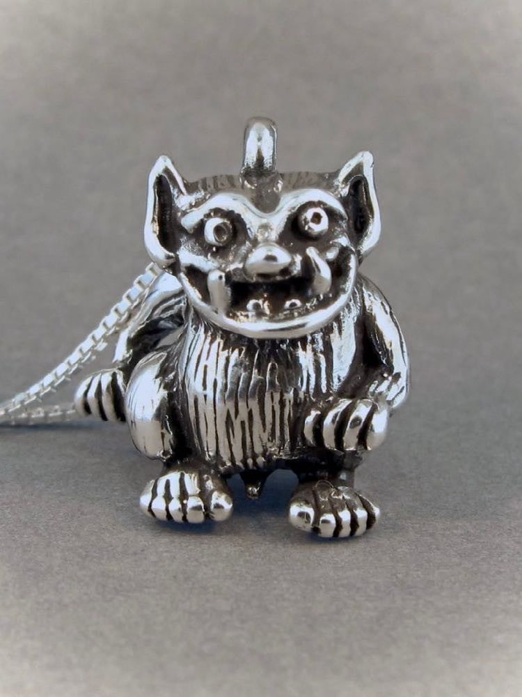 Troll Pendant in Silver