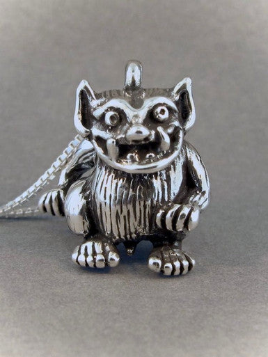 Troll Pendant - Silver