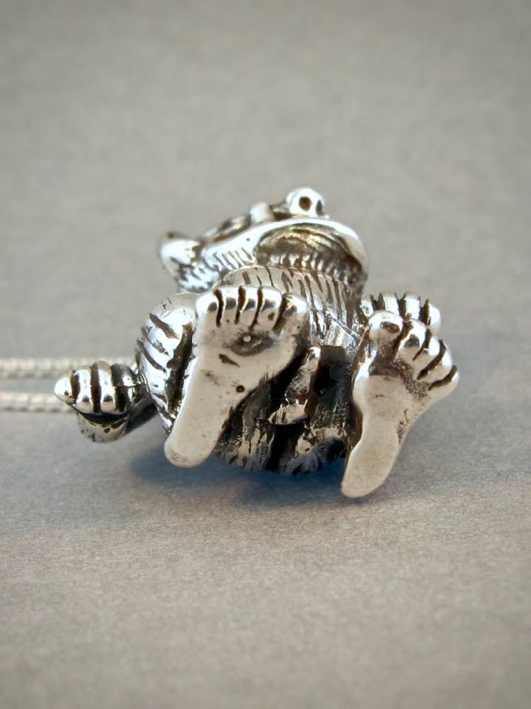 Troll Pendant in Silver