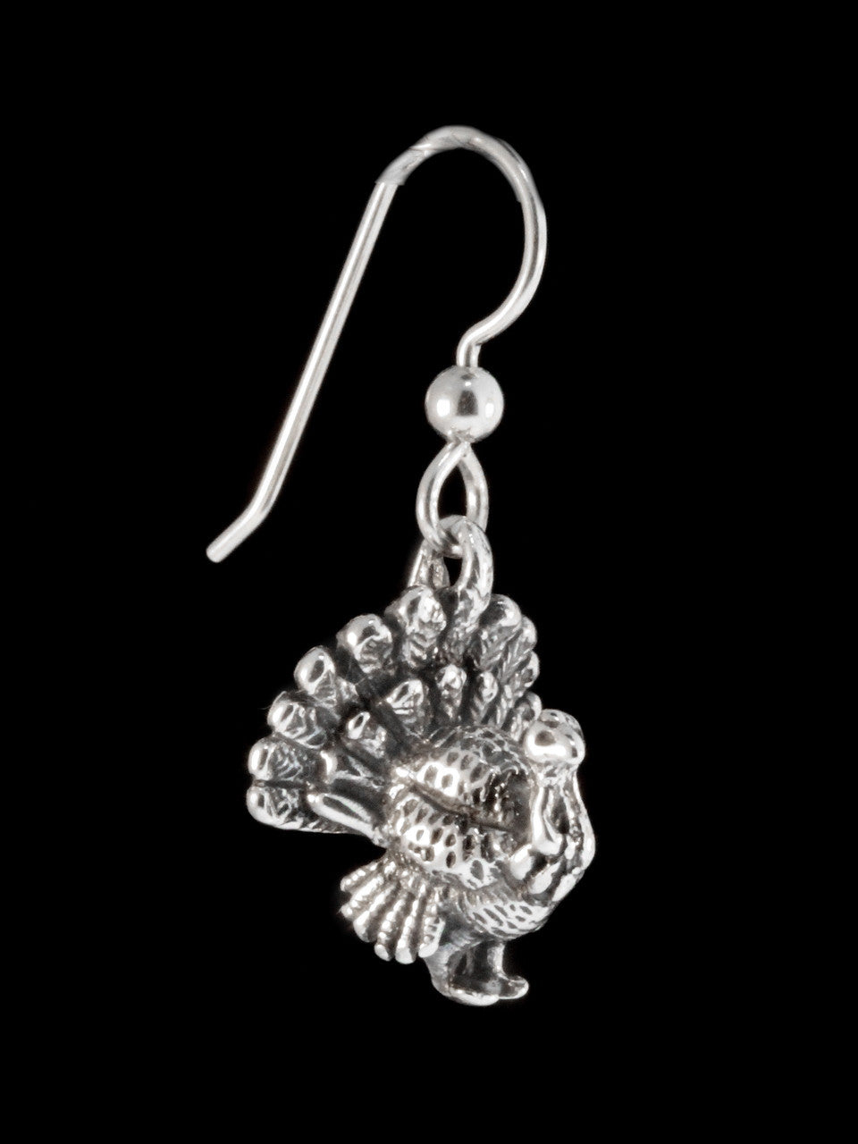 Turkey Earrings - Silver