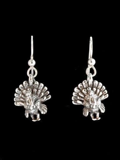 Turkey Earrings - Sterling Silver
