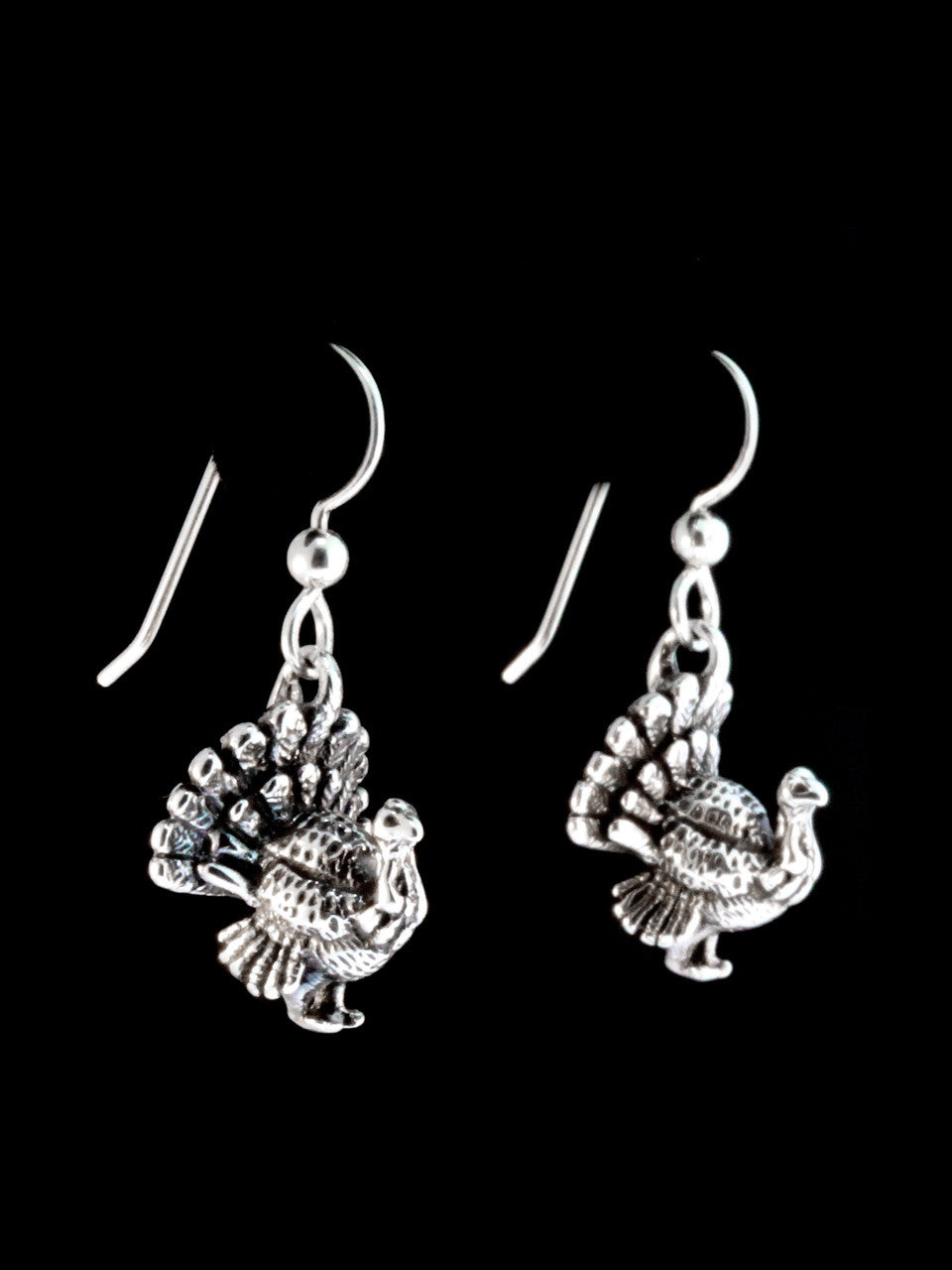 Turkey Earrings - Silver