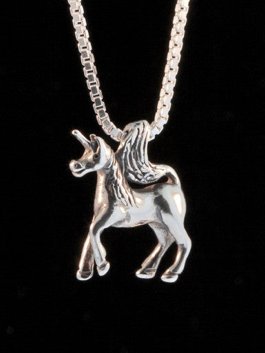 Unicorn Charm - Silver