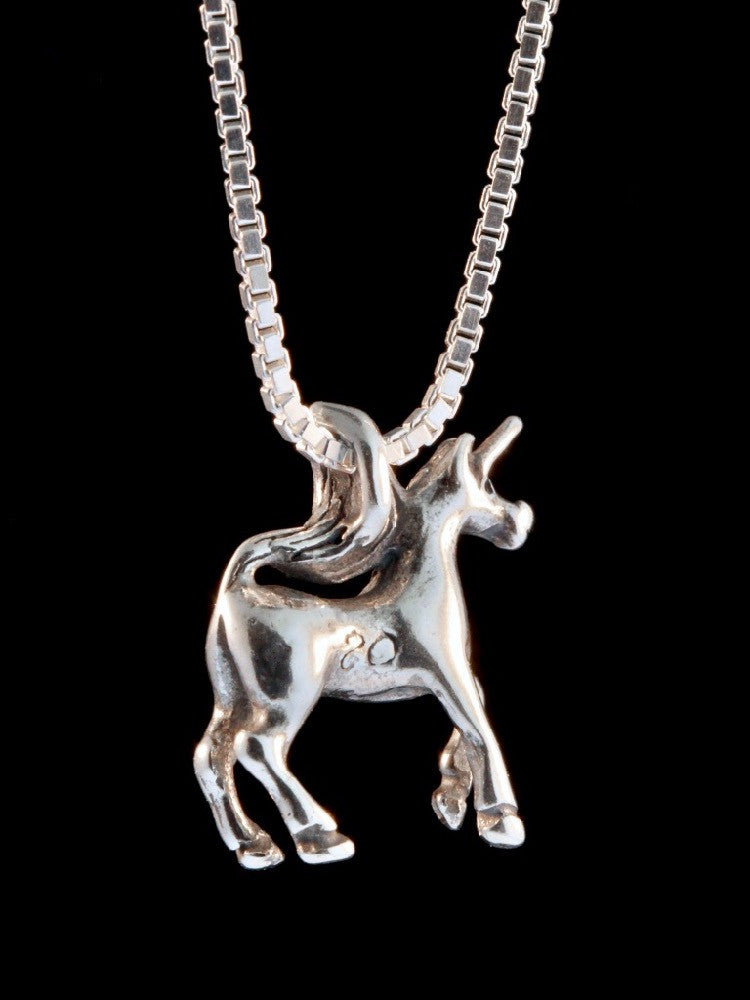 Unicorn Charm in Silver