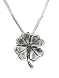 Four Leaf Clover Charm - Sterling Silver