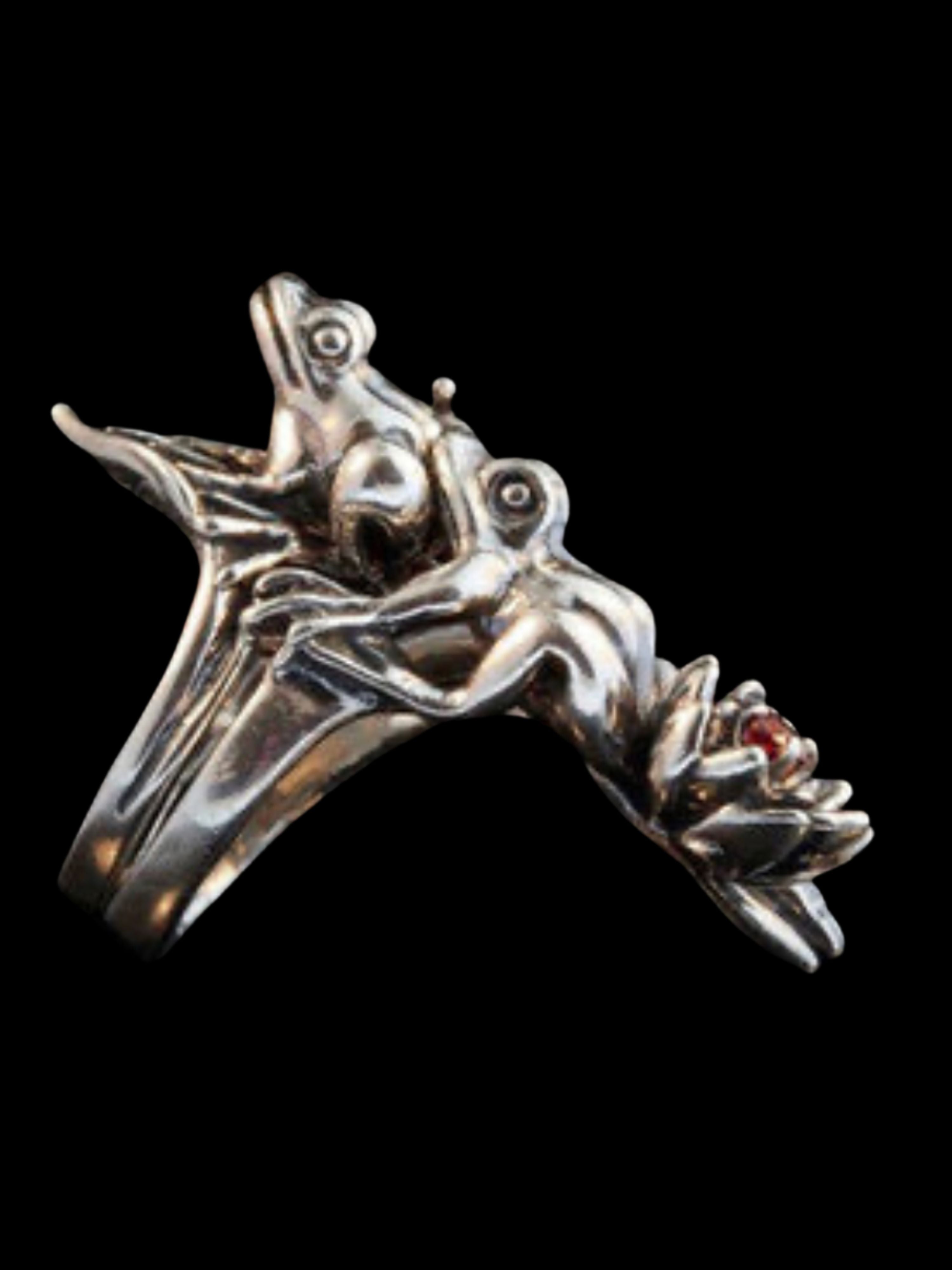 Leap Frog Ring - Silver