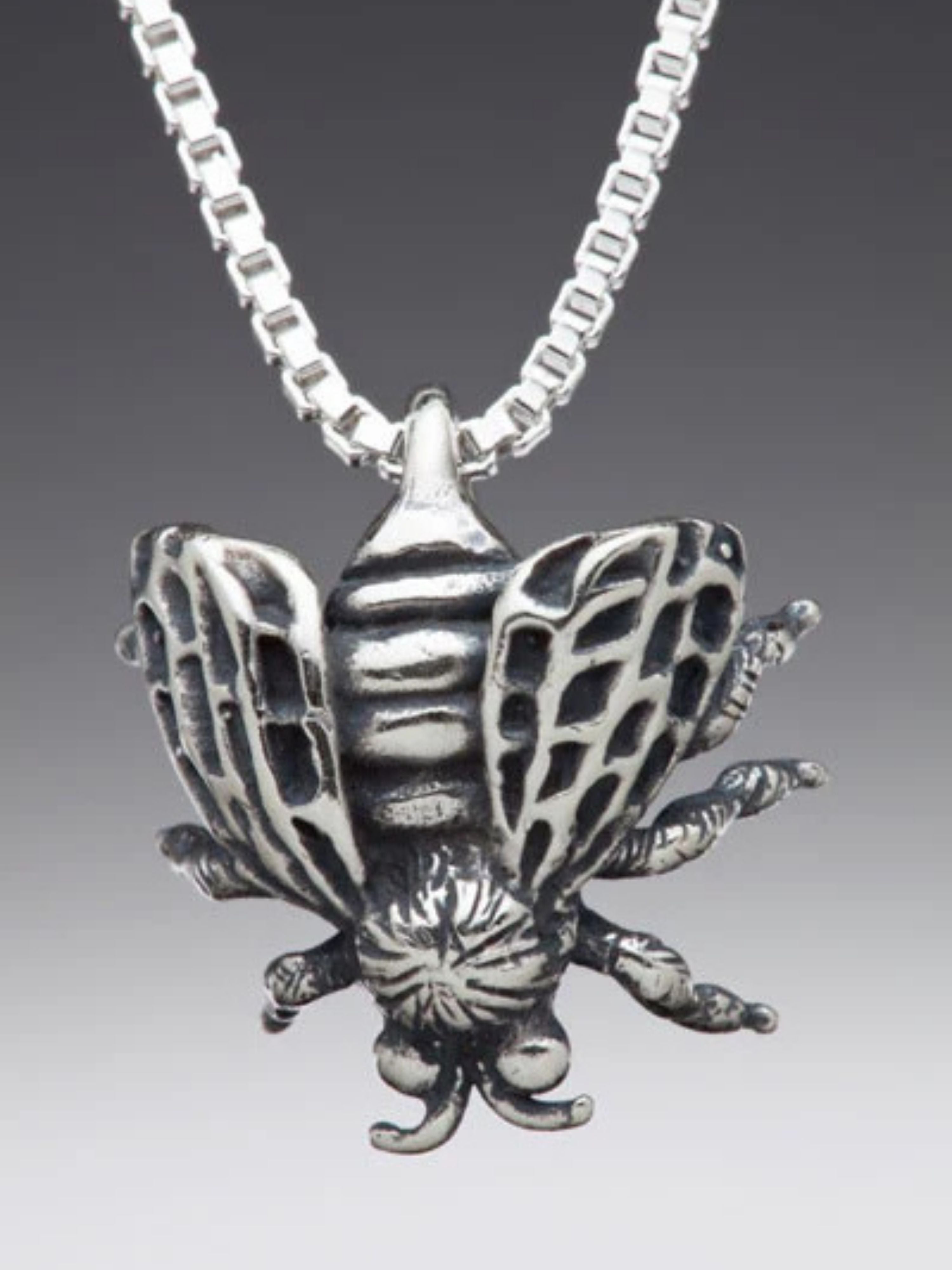Honey Bee Charm - Silver