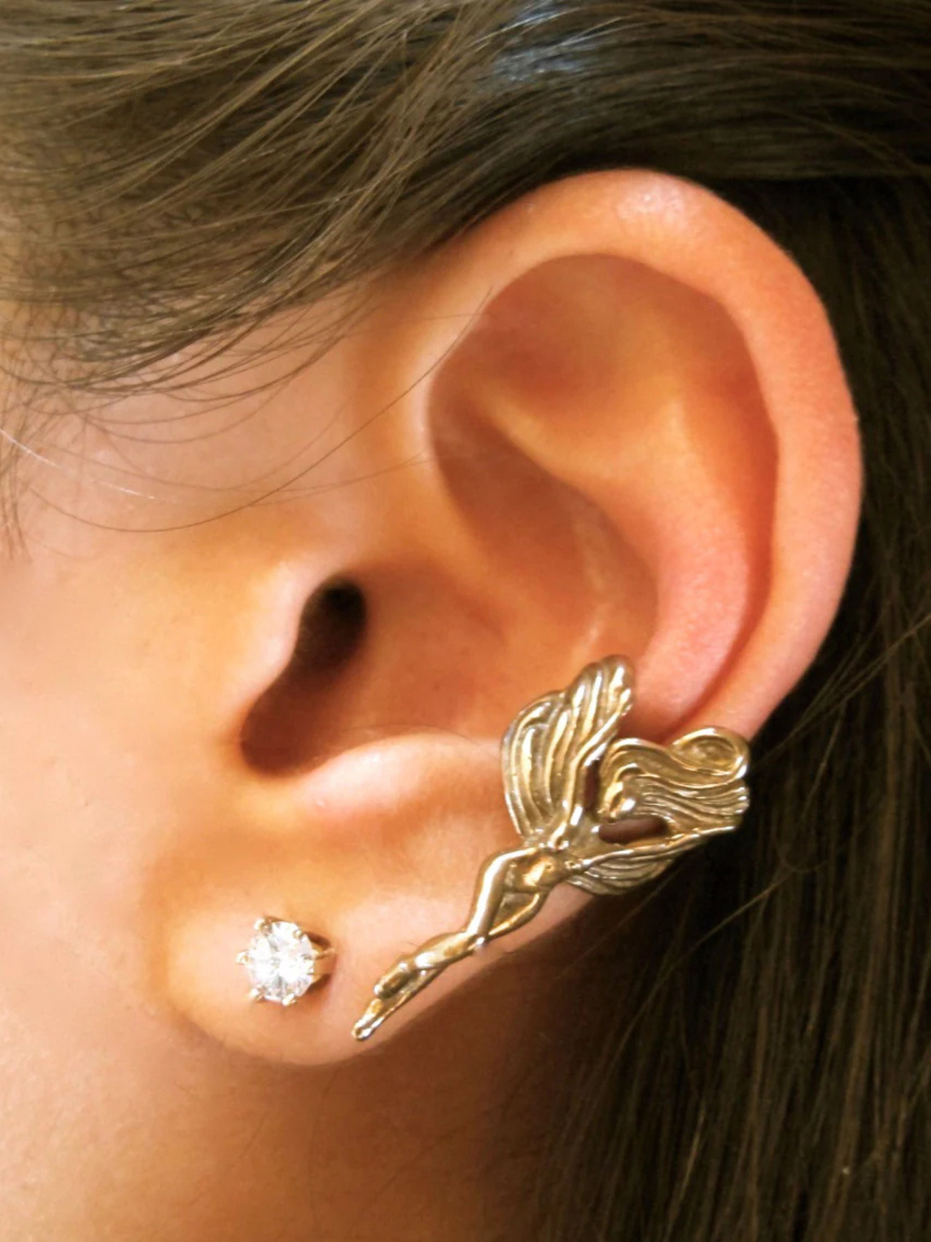 Fairy Ear Cuff - Bronze