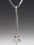 Fairy Magic Wand Charm - Sterling Silver