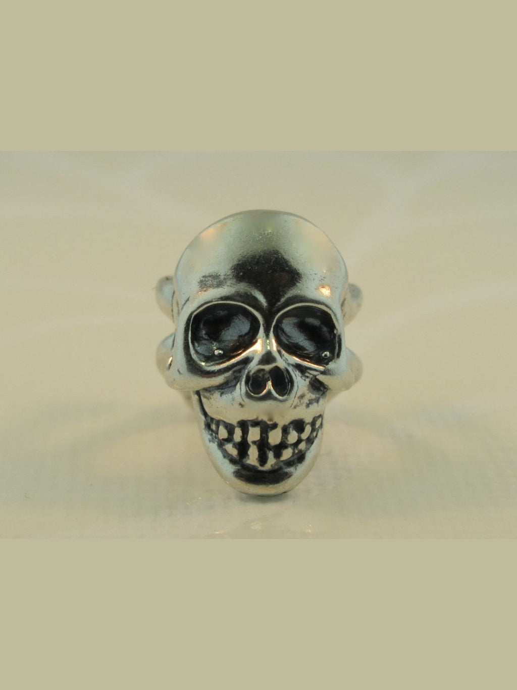 Skull Ear Cuff - Sterling Silver