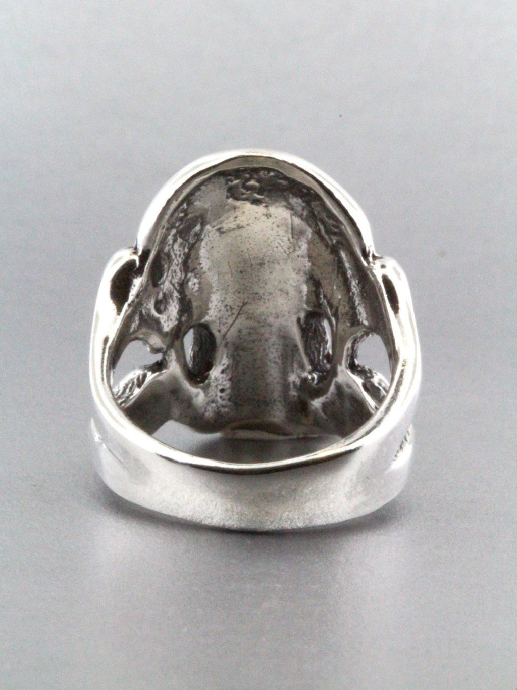 Large Skull and Crossbones Ring - Sterling Silver