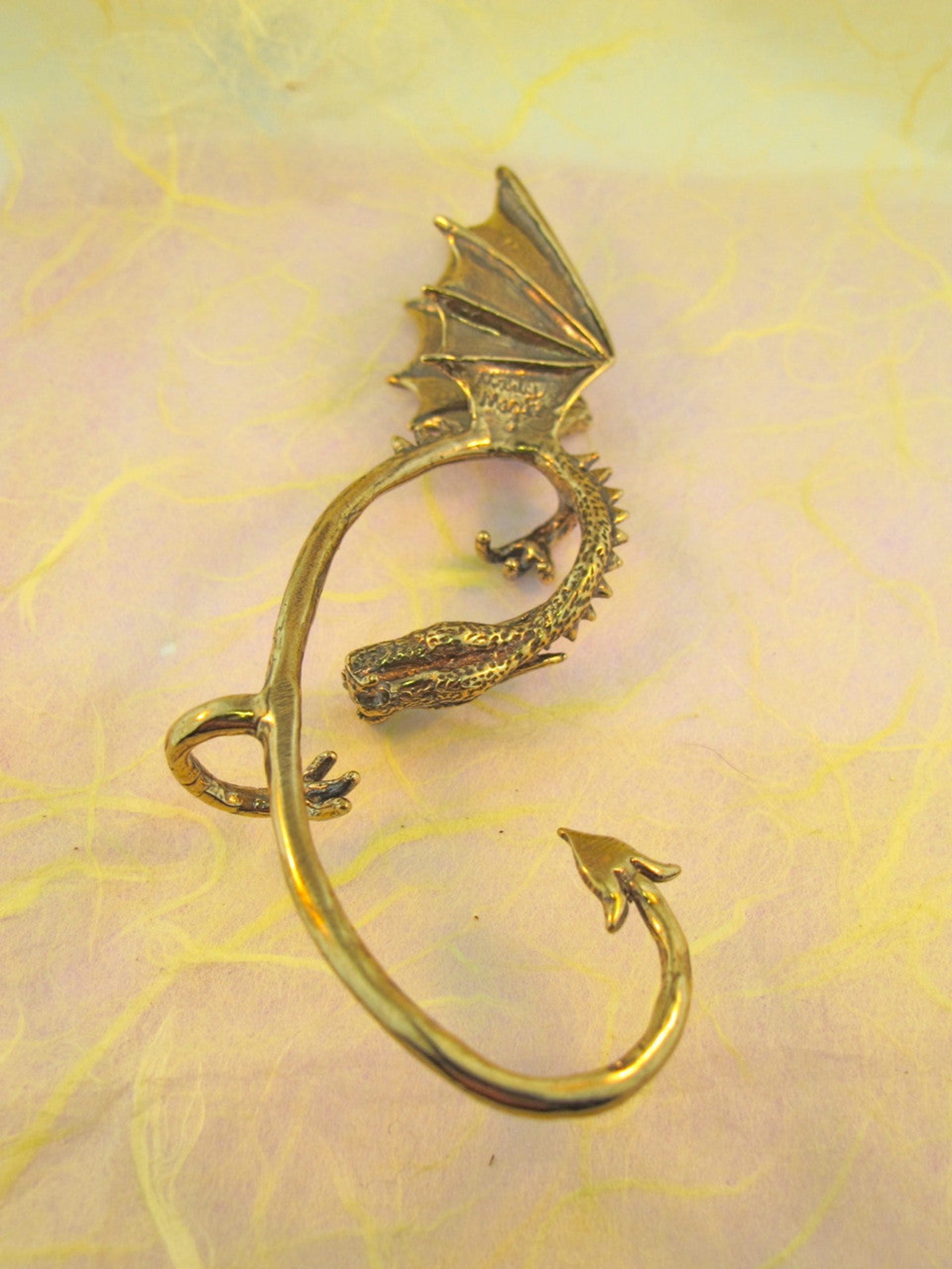 Elfin Dragon Ear Wrap - Bronze