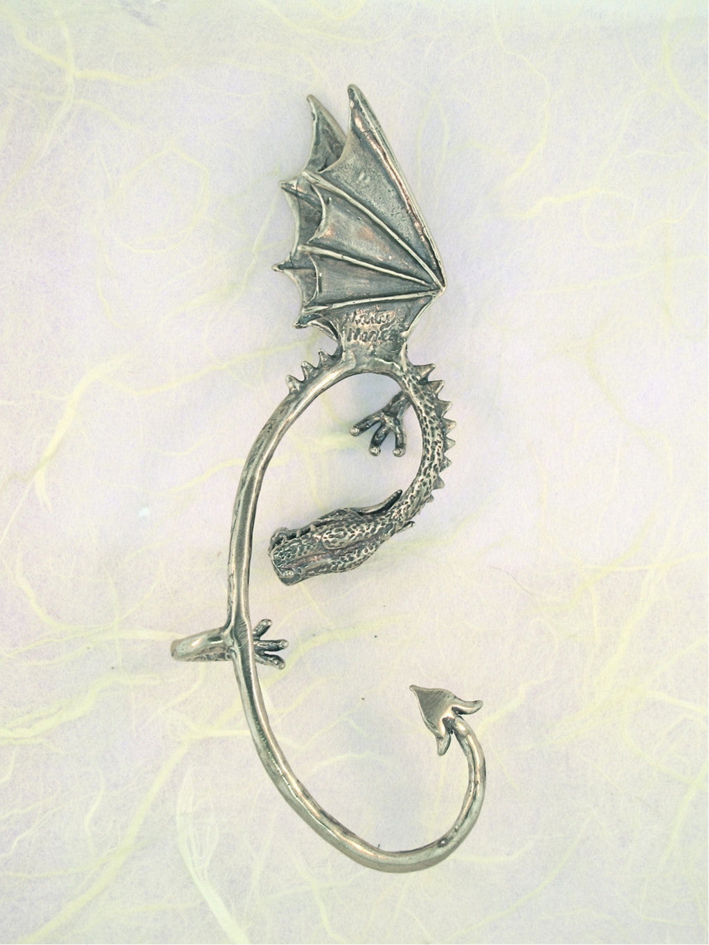 Elfin Dragon Ear Wrap - Sterling Silver