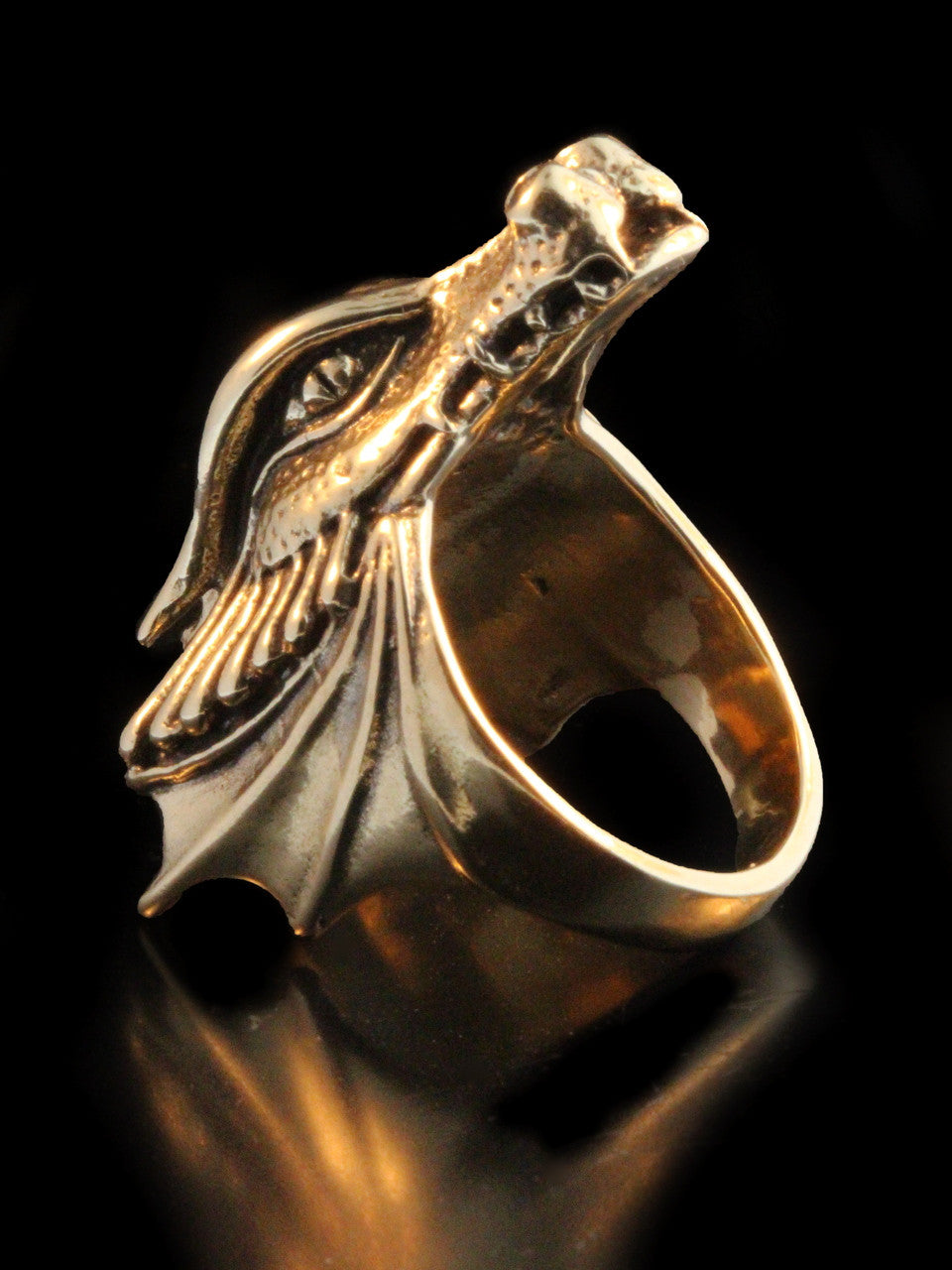 Valor Dragon Ring - 14K Gold