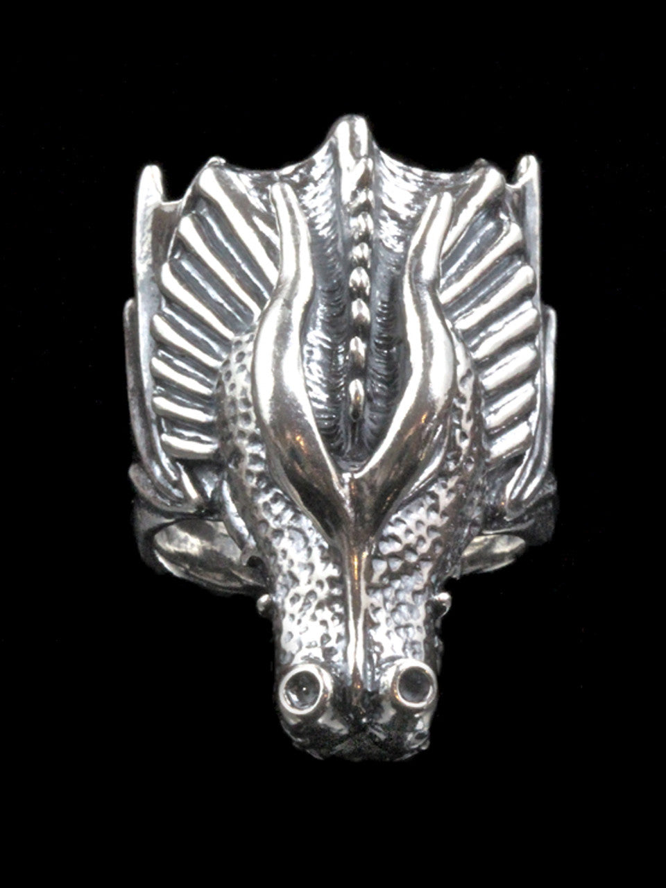 Valor Dragon Ring - Silver