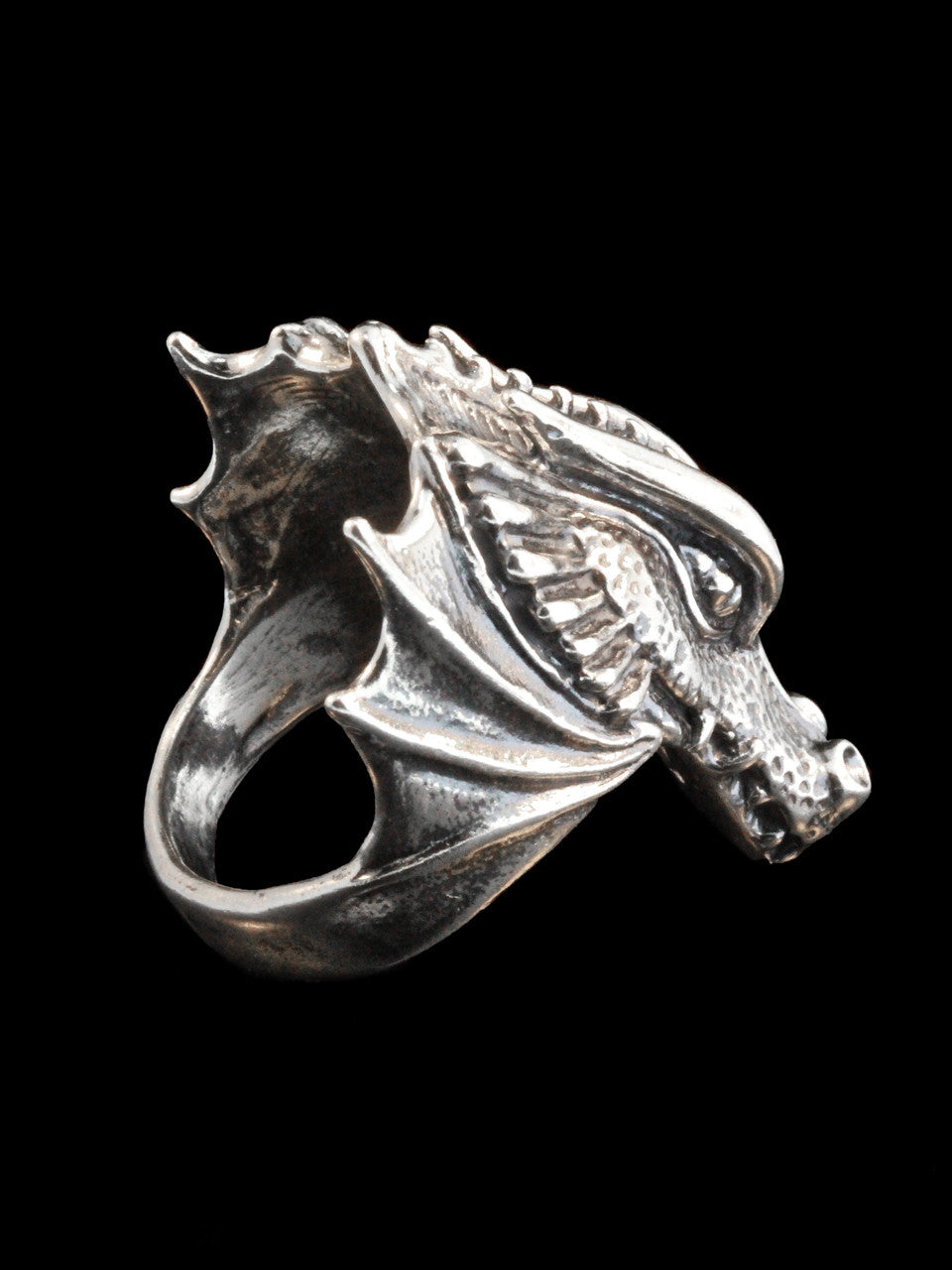 Valor Dragon Ring - Silver