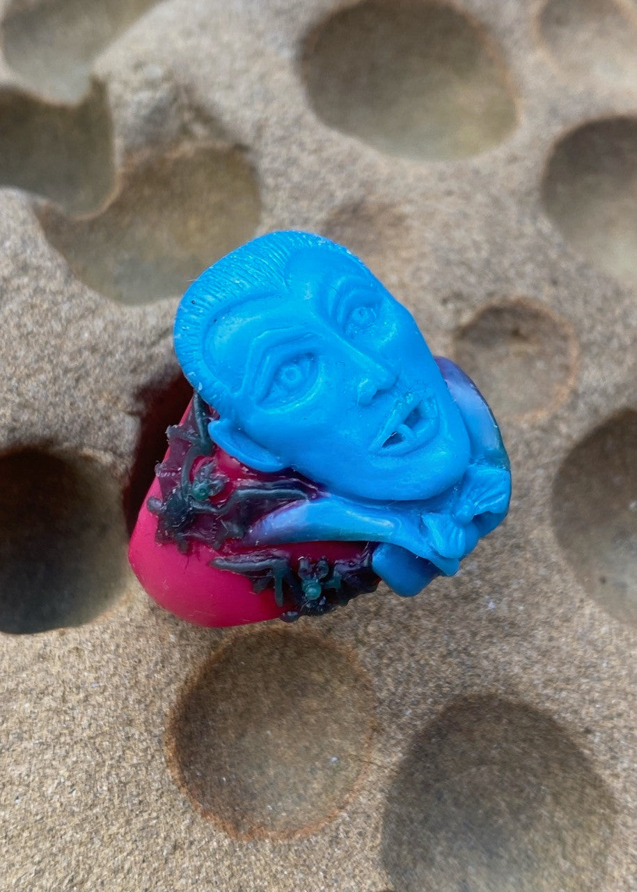 Dracula Vampier Bat Ring Wax