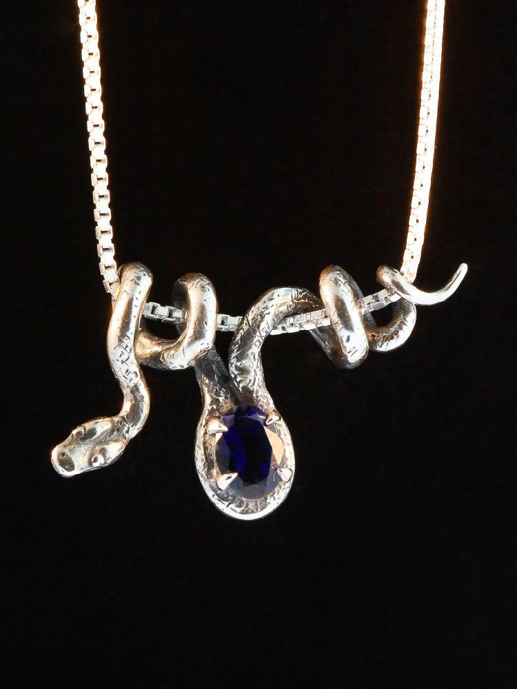 Vine Snake with Iolite