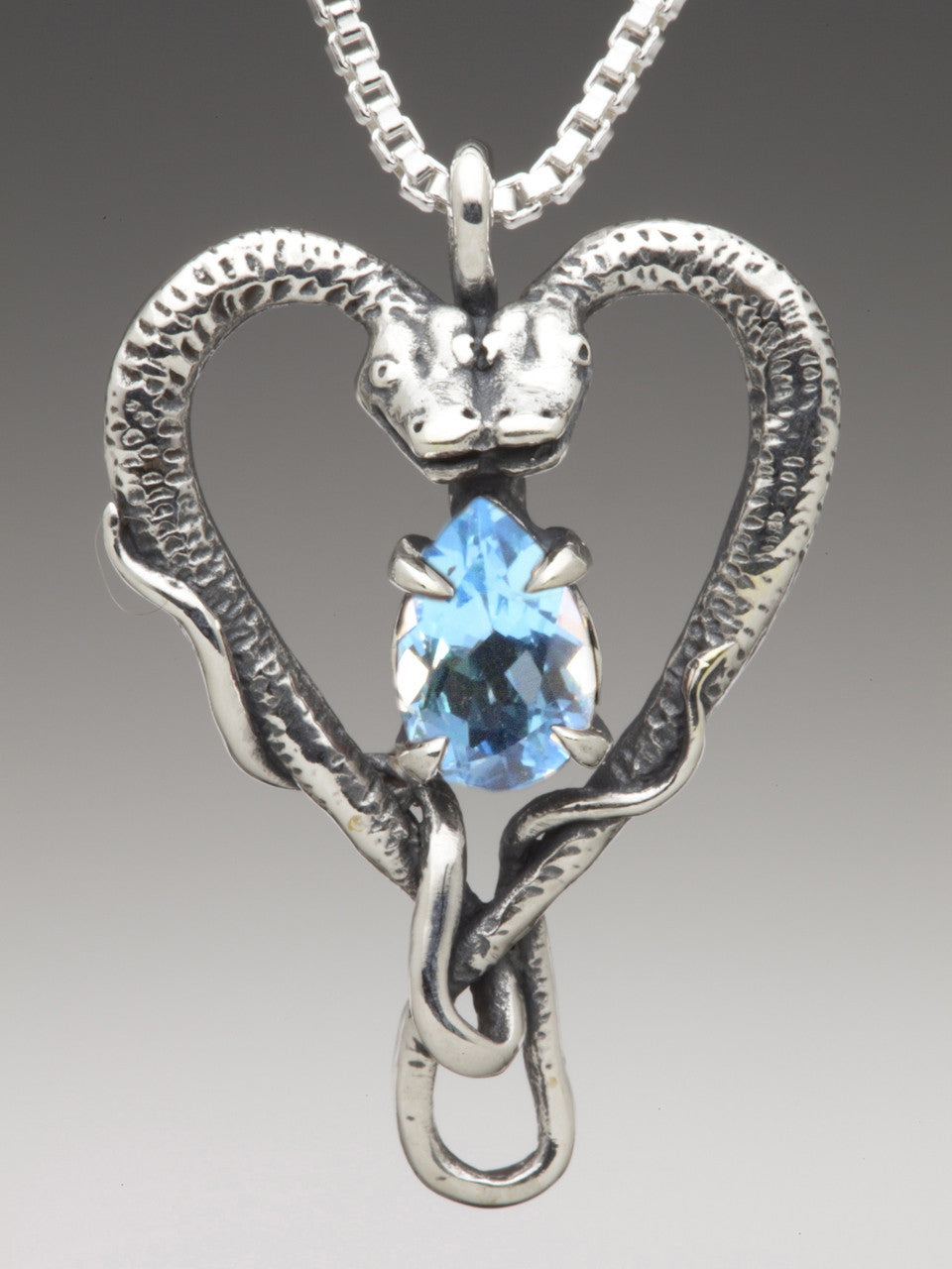 Viper Valentine w/Blue Topaz