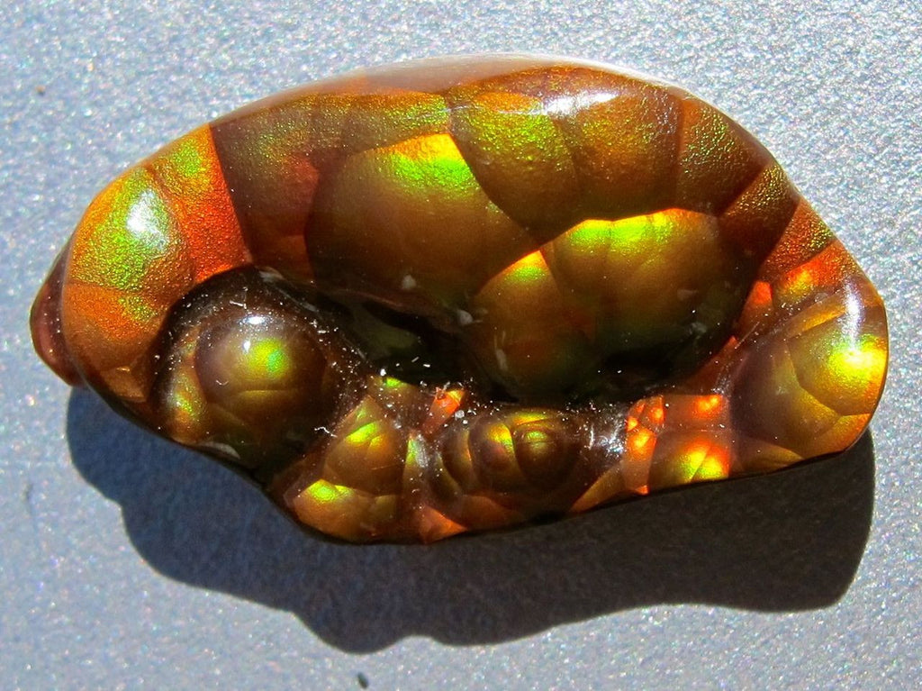 Vitreous-Arizona Fire Agate, 8.5 ct