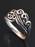 Wave Crest Ring - Sterling Silver