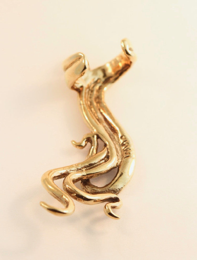 Wave Ear Cuff - 14K Gold