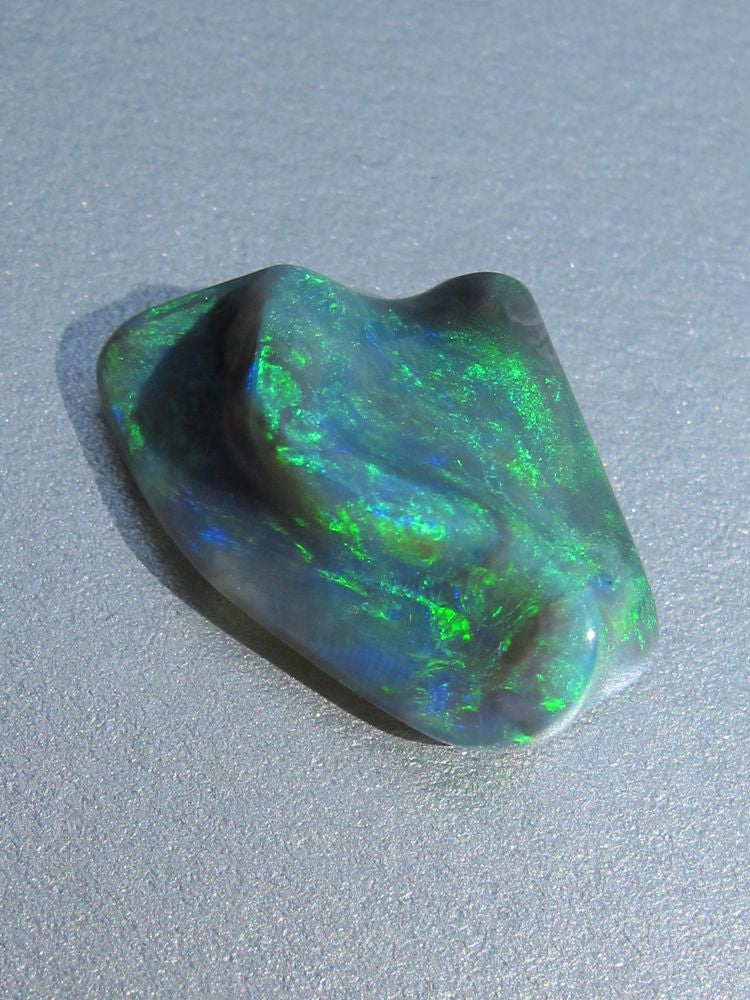 Wave Crest - Carved Australian Boulder Opal - 6.5 ct
