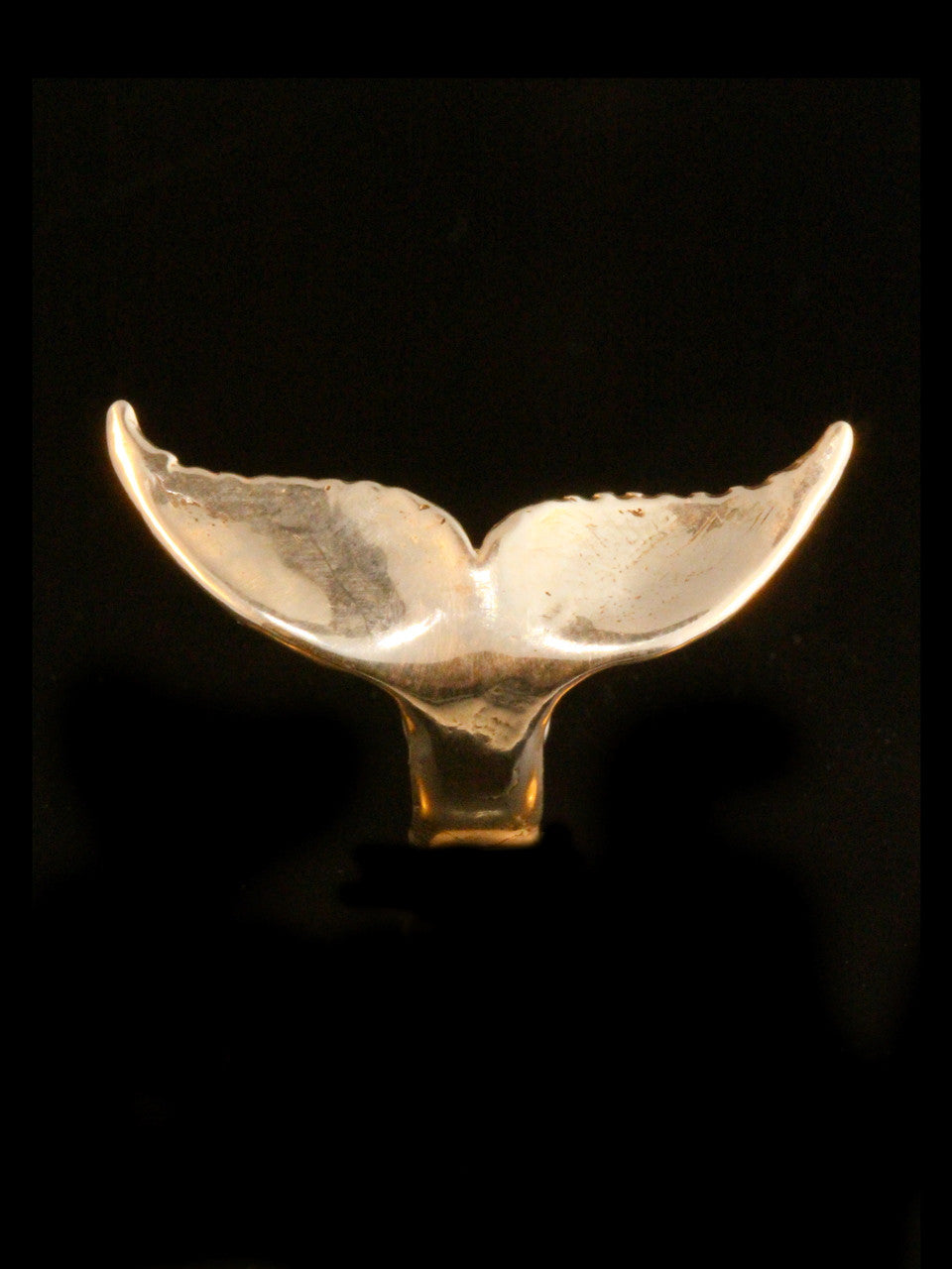 Whale Tail Ear Cuff - Bronze