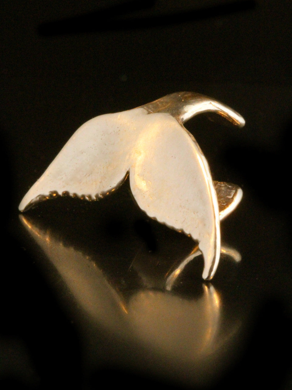Whale Tail Ear Cuff - Bronze