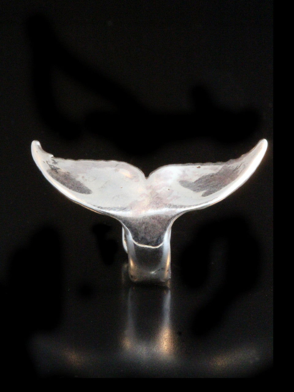 Whale Tail Ear Cuff - Sterling Silver