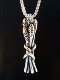Staff of Life Charm - Sterling Silver