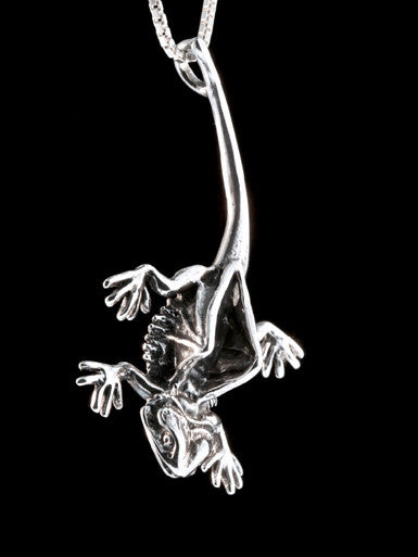 Winged Bearded Dragon - Sterling Silver