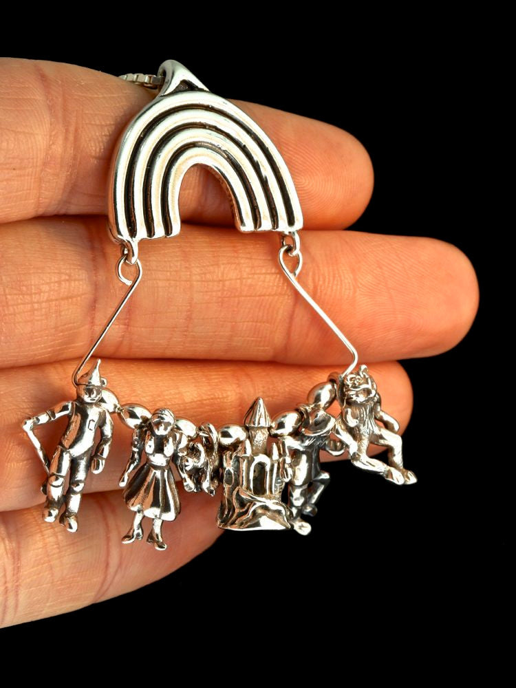 Classic Wizard of Oz Charm Collection Shadow Box - Vintage