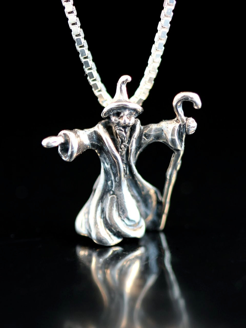 Wizard Charm - Silver