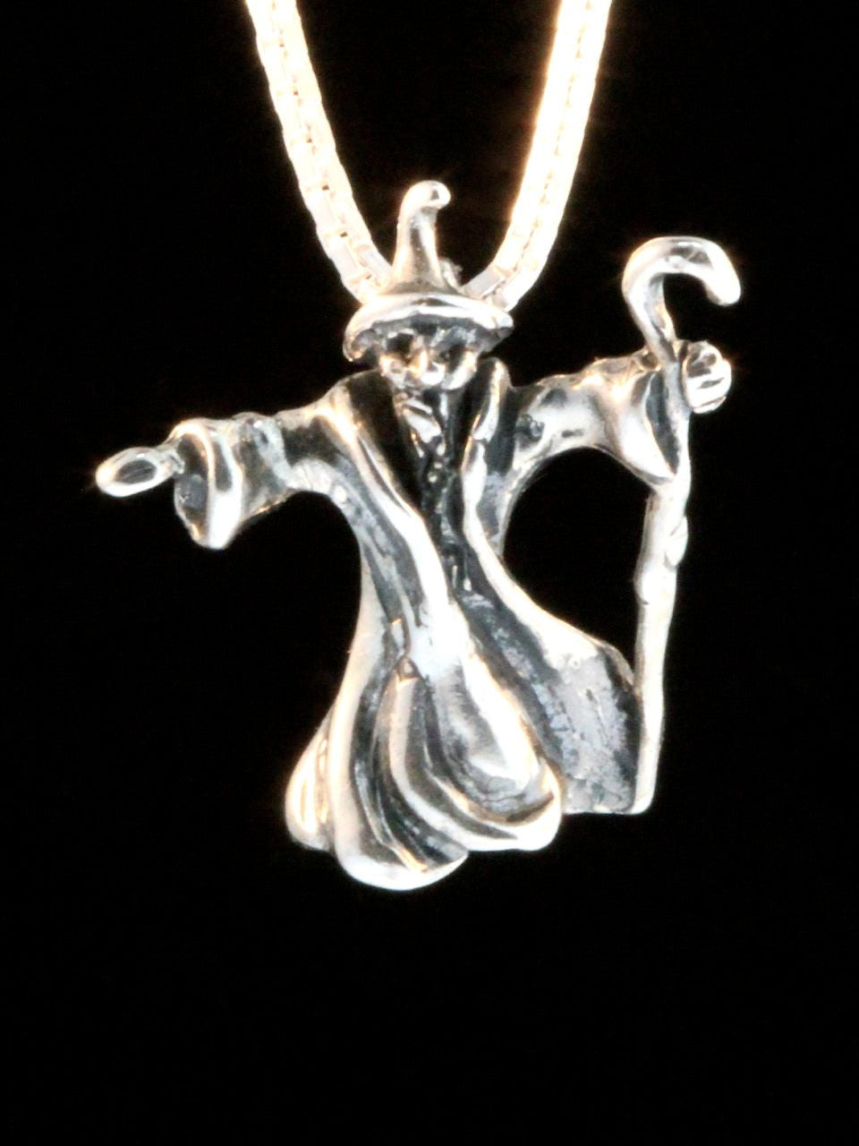 Wizard Charm - Silver