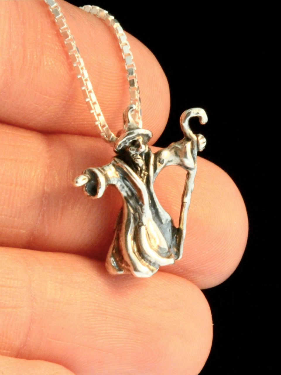 Wizard Charm - Silver
