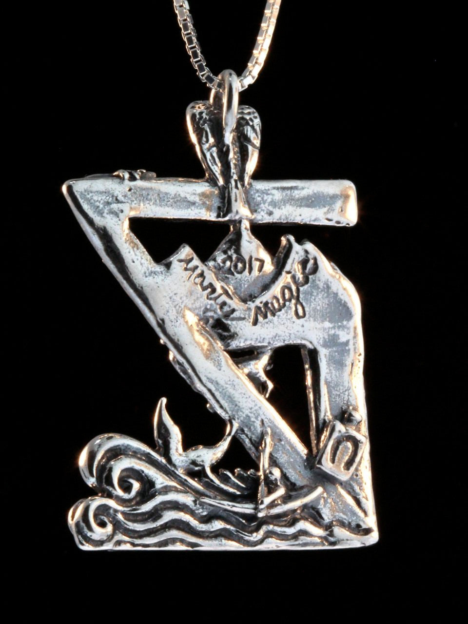 Zacatitos Oasis Medallion in Sterling Silver